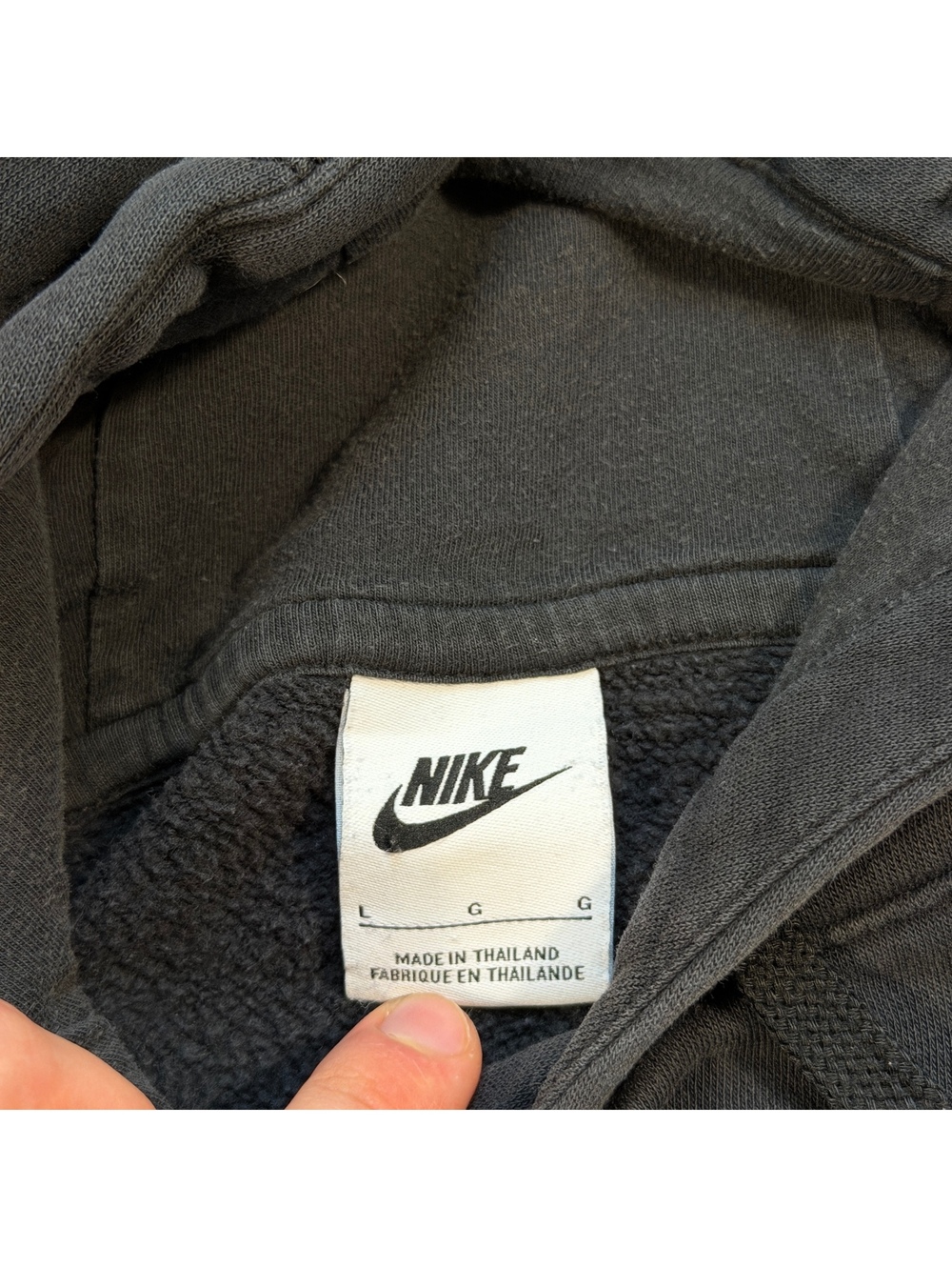 Seattle Mariners Nike Center Swoosh MLB Pullover Hoodie L Faded Navy Blue - Picture 3 of 7